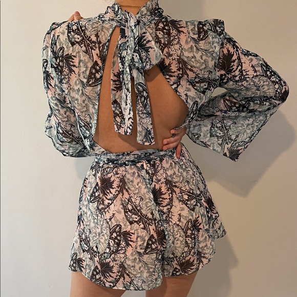 Bebe Backless Jumpsuit - Picture 3 of 5